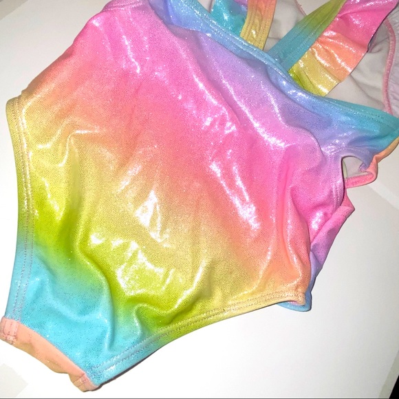 Betsey Johnson Girls One Piece Bathing Suit - Picture 4 of 4